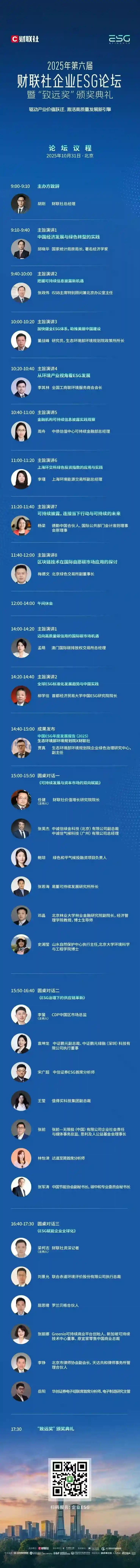 ESG新未来：第六届企业论坛共绘可持续发展蓝图