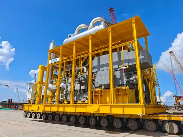 全球首套海上高温烟气余热ORC发电系统突破千万度大关