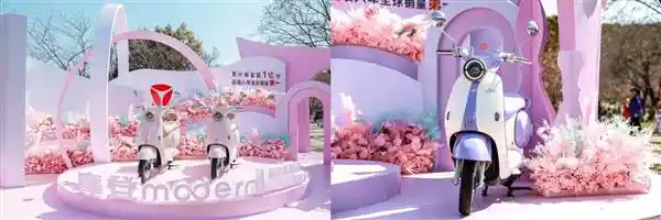 【王鹤棣同款来袭】雅迪潮酷登场，点亮2025太湖鼋头渚国际樱花节！