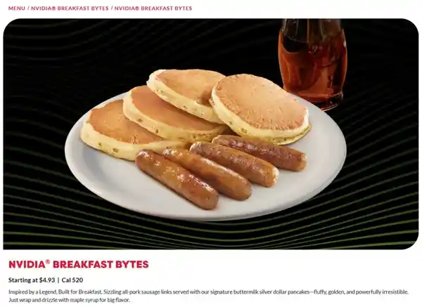 黄仁勋同款天才早餐开售！NVIDIA出品，不到5美元，永不缺货