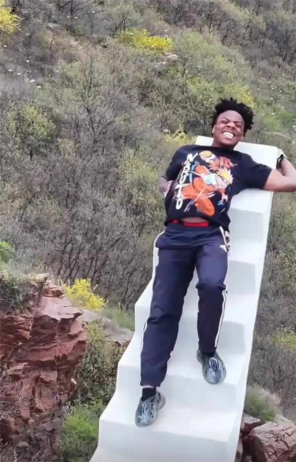 《颠覆想象！世界顶流网红挑战伏羲山天梯，全程高能惊呼My god》