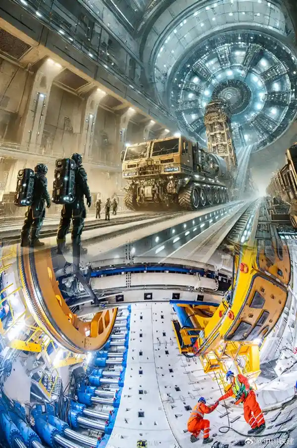 中国铁建恭贺《流浪地球3》开机：梦想启航，未来可期