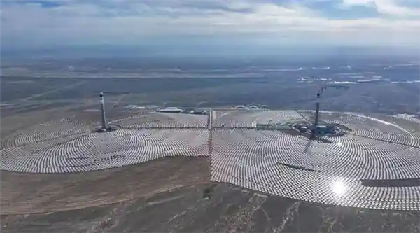 全球首创！双塔一机光热机组常规岛成功完成首次整套试运行