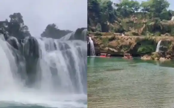 《亚洲最大跨国瀑布瘦身引关注，景区回应：6月枯水期后有望恢复壮美景象》