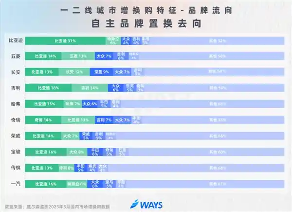 比亚迪车主复购率惊人：超三成换车首选依旧比亚迪