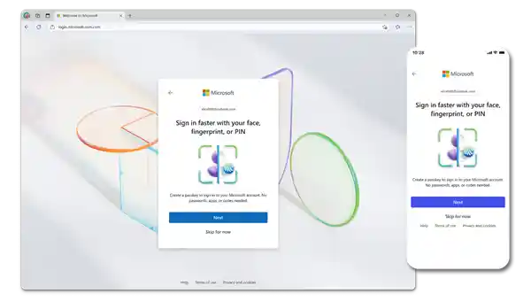 微软大招来袭！新账户全面告别密码，安全进入无密时代