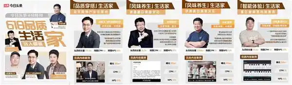 《今日头条达人图鉴首发：助力品牌618与父亲节深度触达用户心智》