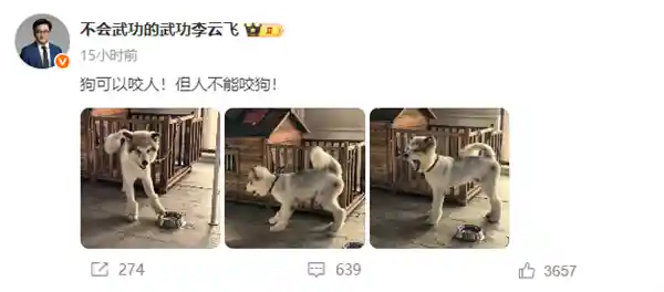 《比亚迪李云飞连发微博：人性底线不容践踏，鬼吹灯引热议！》