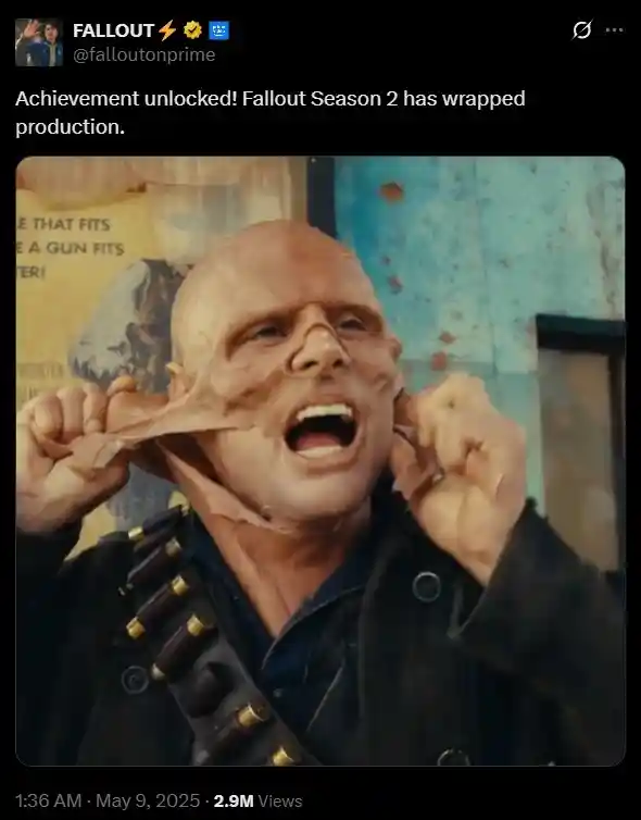 《辐射》第二季全剧杀青，震撼幕后抢先看！