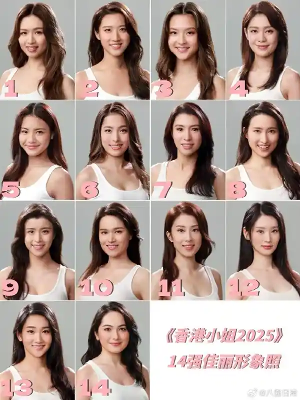 高学历海归扎堆！2025港姐14强出炉，审美颠覆想象